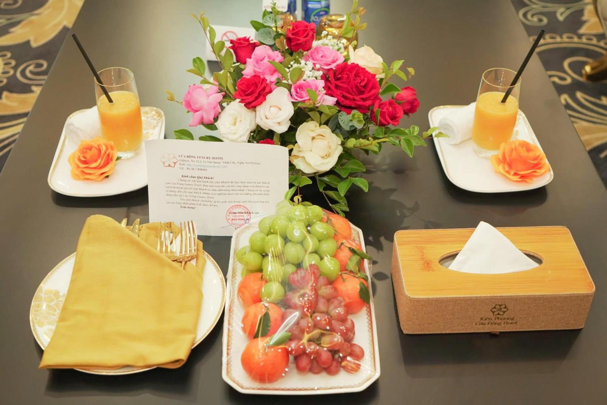 Cua Dong Luxury Hotel 荣市 外观 照片